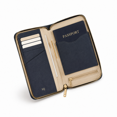 Varenqio Passport & Card Wallet