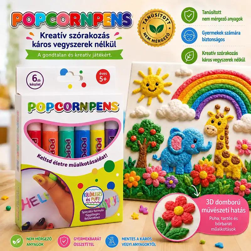 🔥 Ma 20% kedvezmény丨Topacme® 3D Dombornyomó Toll – Változtassa rajzait 3D műalkotásokká!