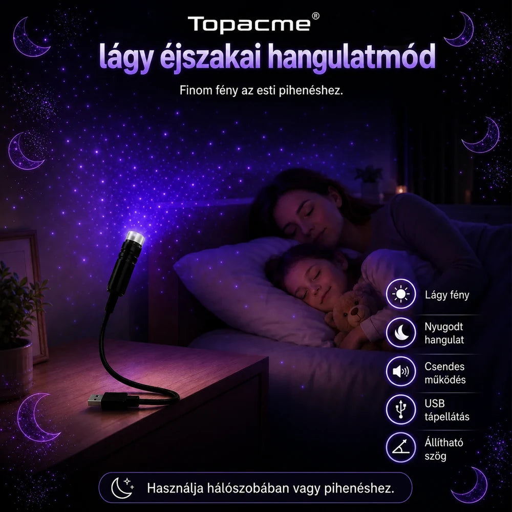 Topacme® hangulatprojektor