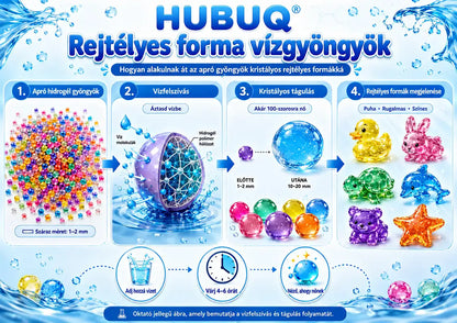 🏆 HUBUQ® Titokzatos Vízgyöngyök