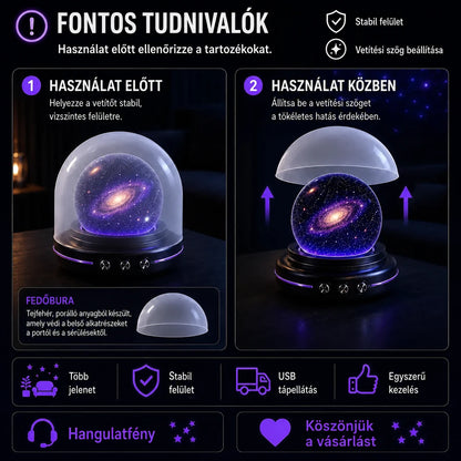Topacme® hangulatprojektor