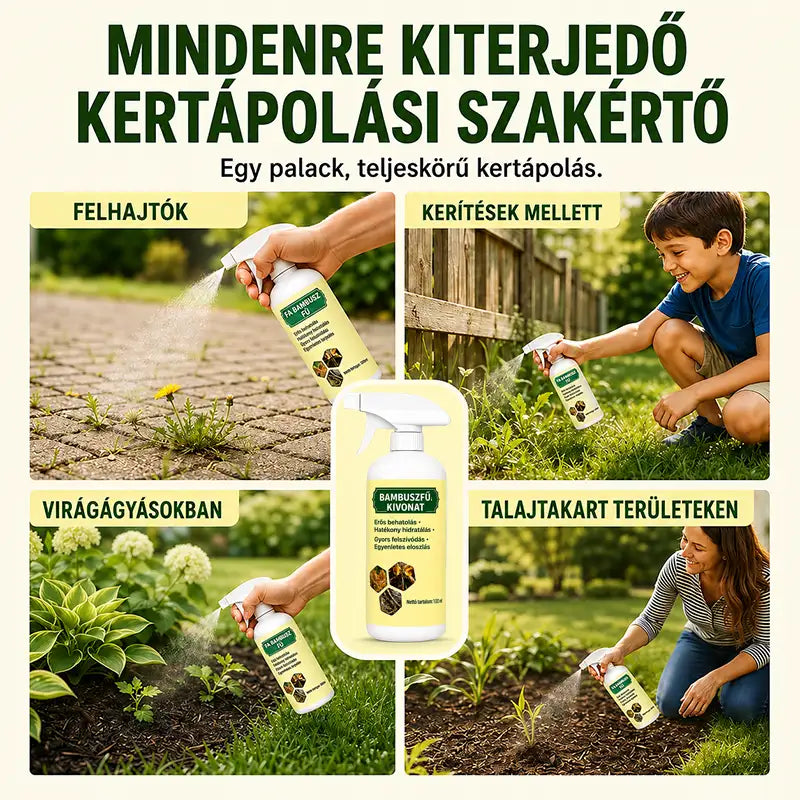✨🌿Természetes, gyorsan ható gyom- és fűirtó spray💧