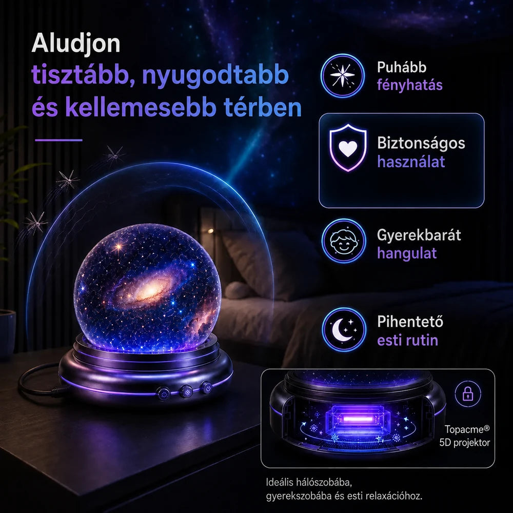 Topacme® hangulatprojektor