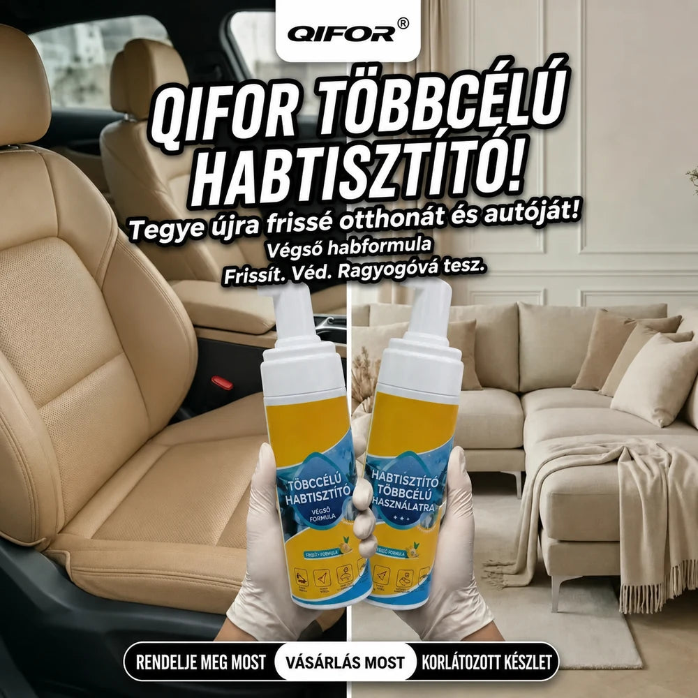 QIFOR többcélú habtisztító