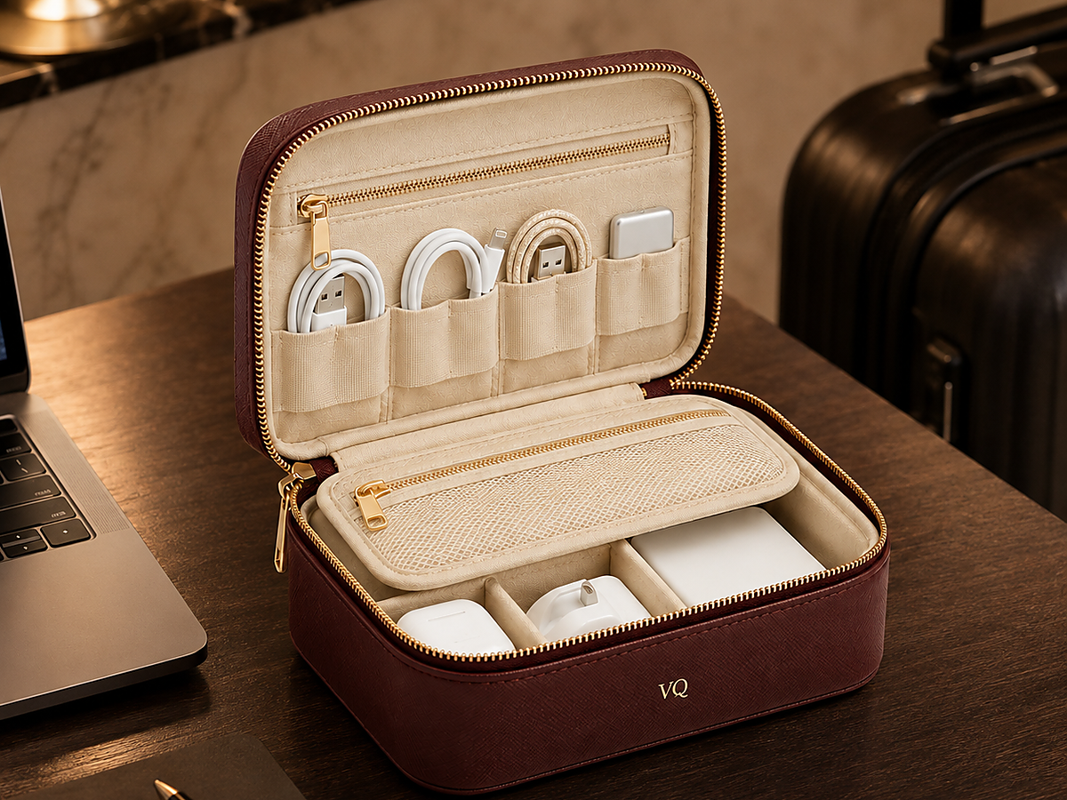 Varenqio tech and daily accessories organizer